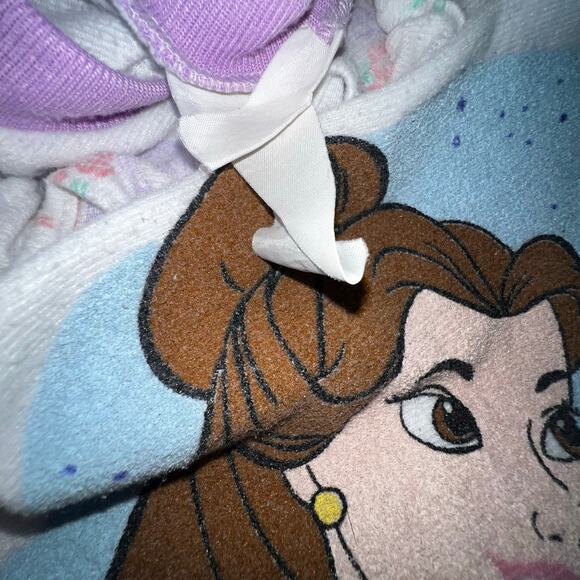 Vintage 90 Disney Beauty and Beast Princess  Belle mirror ruffled girl nightgown - Picture 8 of 9